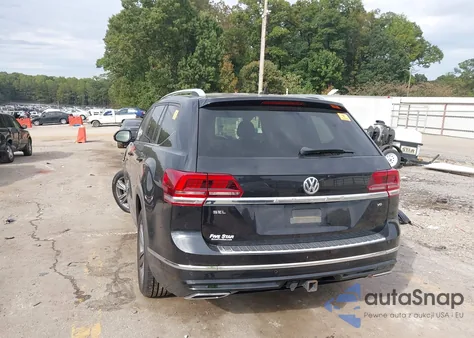 2019 Volkswagen Atlas 3.6L V6 Sel R-Line from USA, damaged, VIN 1V2SR2CA8KC623378
